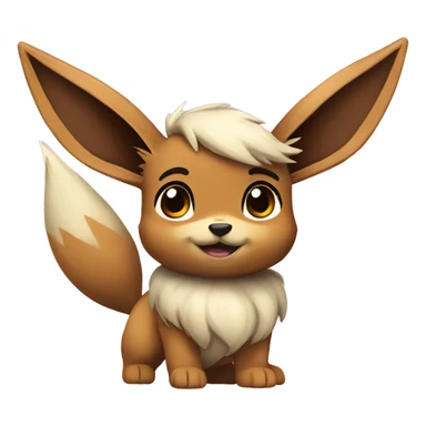 Salute Eevee sticker