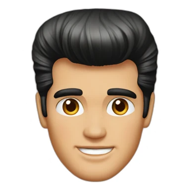 Elvis Presley in the 50s sticker