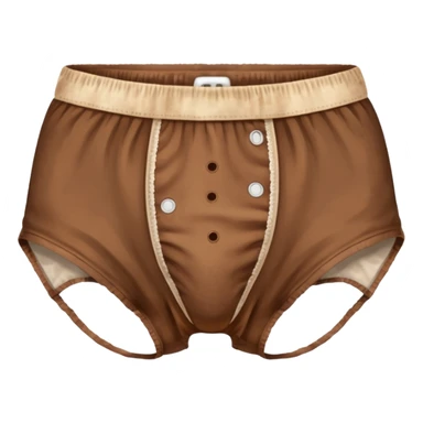 Poopy underwear sticker