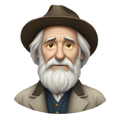 Walt Whitman sticker