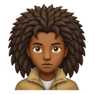 Leon africano loco sticker