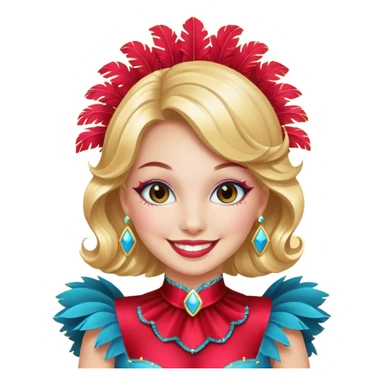 make a vegas emoji simpke face gurl  sticker