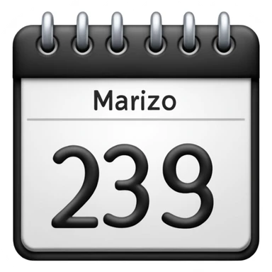 muestrame un emoji de calendario con la fecha 3 de marzo sticker