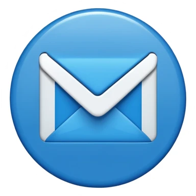 email verification badge emoji in a blue  circular or oval shapes with zigzag edges sticker