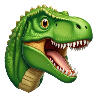 T. rex mind blown sticker