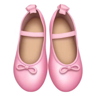 Ballet shoes pink sticker