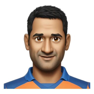 Ms dhoni techer sticker