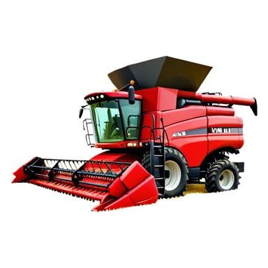 Combine Harvester - Case IH 8250 (Model Year: 2022) (Iconic colour: Red) sticker