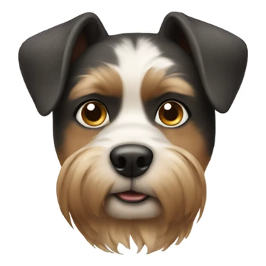 dog with a haircut  sticker