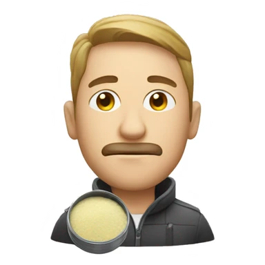 man who takes snus sticker