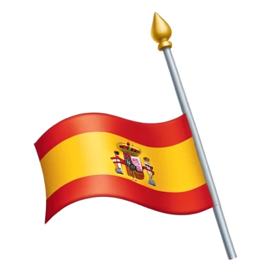 spanish flag sticker