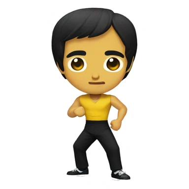 bruce lee sticker