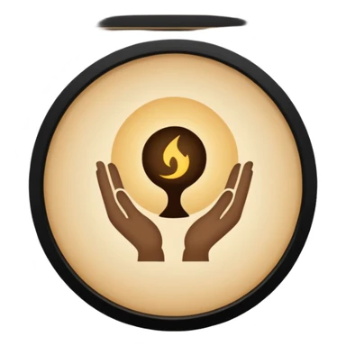 Beige Spirituality sticker