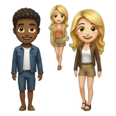 Meilleures amies sticker