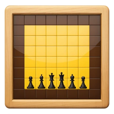 yellow chess board sticker
