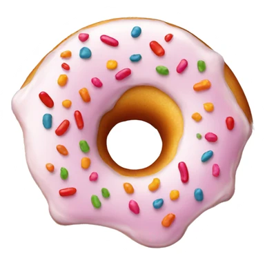 sugar donut sticker