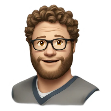 Seth rogen  sticker