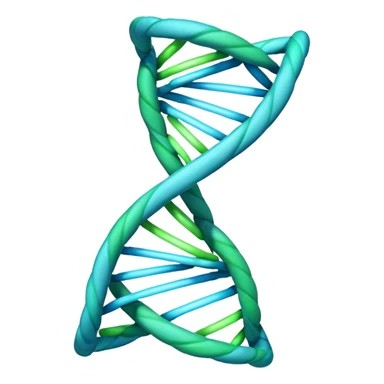 make me a DNA emoji unlike any already existing official one sticker