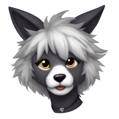Edgy anthro furry by Falvie, AngieWolf sticker