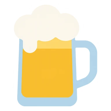 beer mug sticker