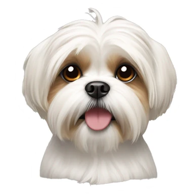 Shih Tzu Maltese dog sticker