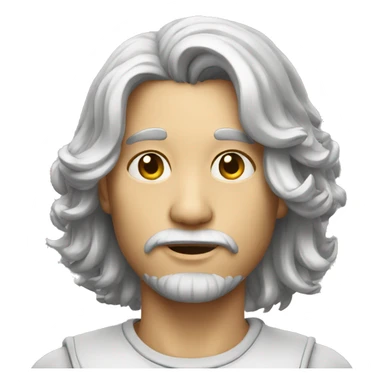 silver circl sticker