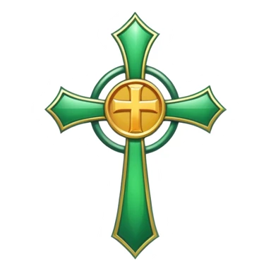 Priest Emblem green sticker