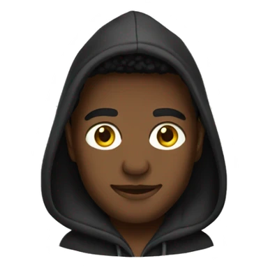 A black Ferrari hoodie sticker