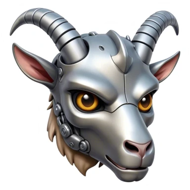 Terminator Goat head sticker