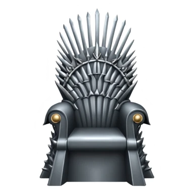 Generate the iron throne  from game of thrones emoji  sticker