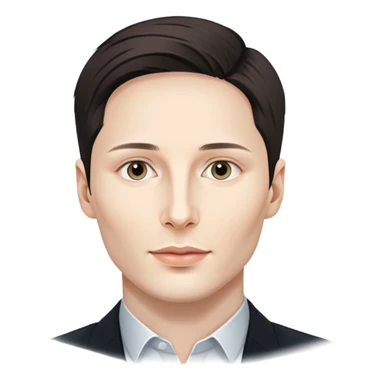 generate realistic detailed pavel durov form Telegram sticker
