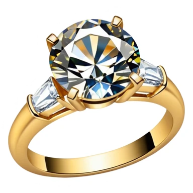 engagement ring sticker