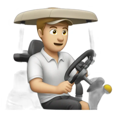 golf driving sticker