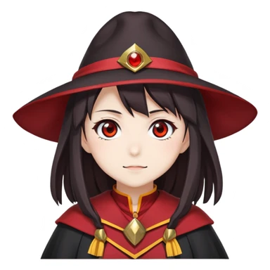 Anime character Megumin  sticker