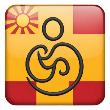 
symbol translation from Arabic to Spanish, that shows one leter or symbol from each language sticker