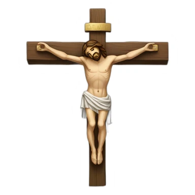 Jesucristo crucificado sticker