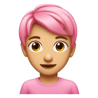 Moño rosado  sticker