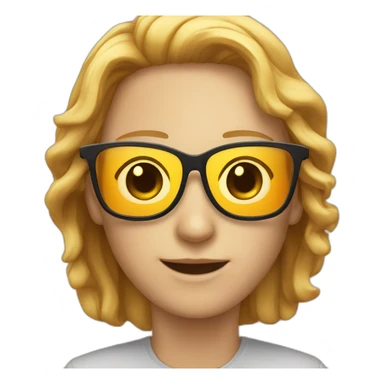 chat avec des lunette de soleil sticker