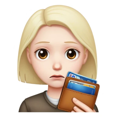 don't have money in my wallet sticker