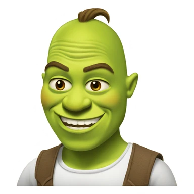Shrek in vegas sticker