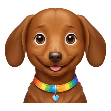 gay dog weiner sticker