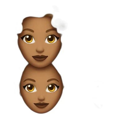 Beyonce curl dará sticker