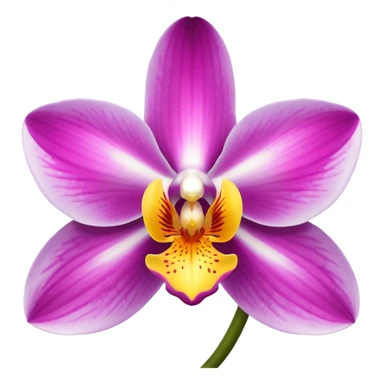 Orchid sticker