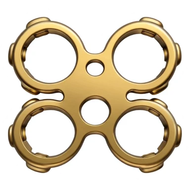 brass knuckles sticker