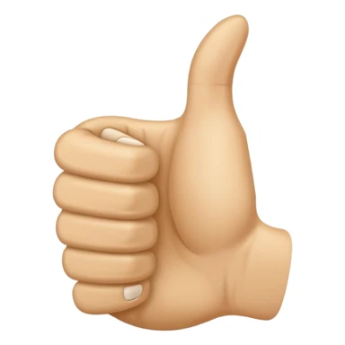 Thumbs up sticker