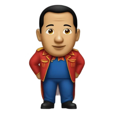 Hugo chavez sticker