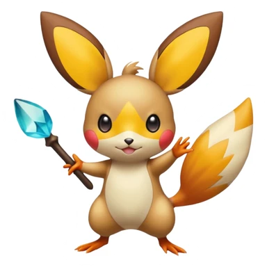 Dedenne-Victini-Emolga-fusion sticker