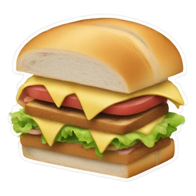 idiot sandwhich sticker