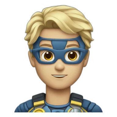 Superheros water sticker