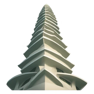 Lotus tower sri lanka sticker